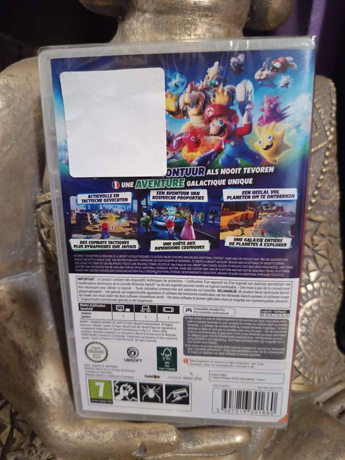 jeux switch neuf sous blister mario+rabbids sparks of hope - photo numéro 2