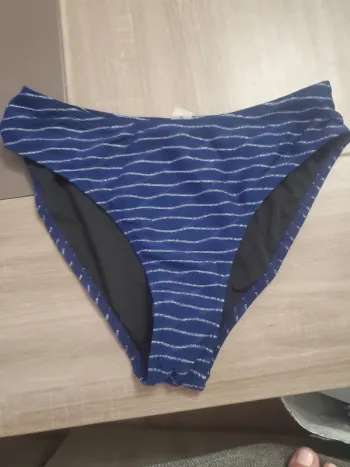 Bas maillot bleu