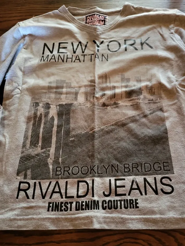 Tee-shirt manche longue new york - photo numéro 2