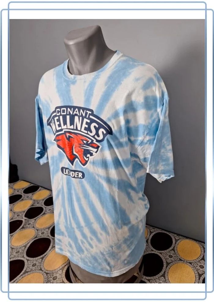 t shirt tie dye multicolore homme taille XL (391) - photo numéro 5