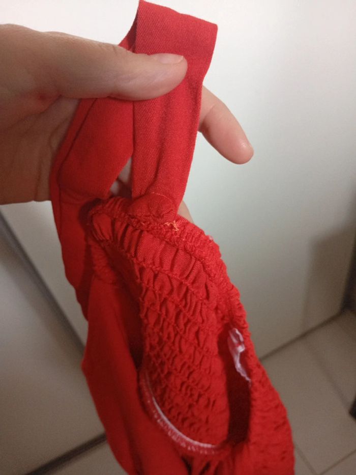 Sud Express - robe rouge, taille 38 | printemps été - photo numéro 12