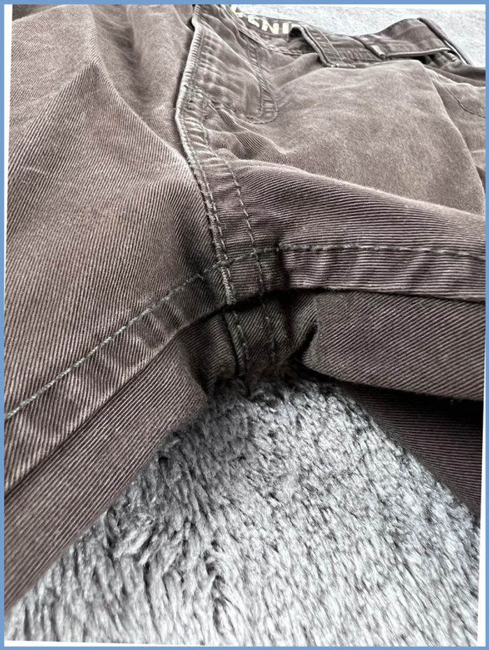 Pantalon large cargo Vintage Tommy Hilfiger Marron Taille W31 - photo numéro 13