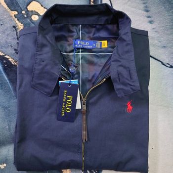 Veste Polo Ralph Lauren Homme Taille M – Bleu – Zip – Neuve
