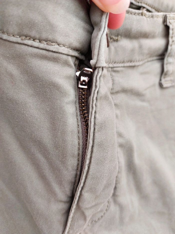 Pantalon vert kaki taille m - photo numéro 2
