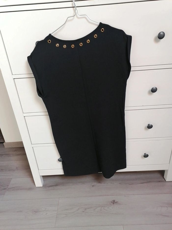 Robe droite noire Camaïeu 40 - photo numéro 4