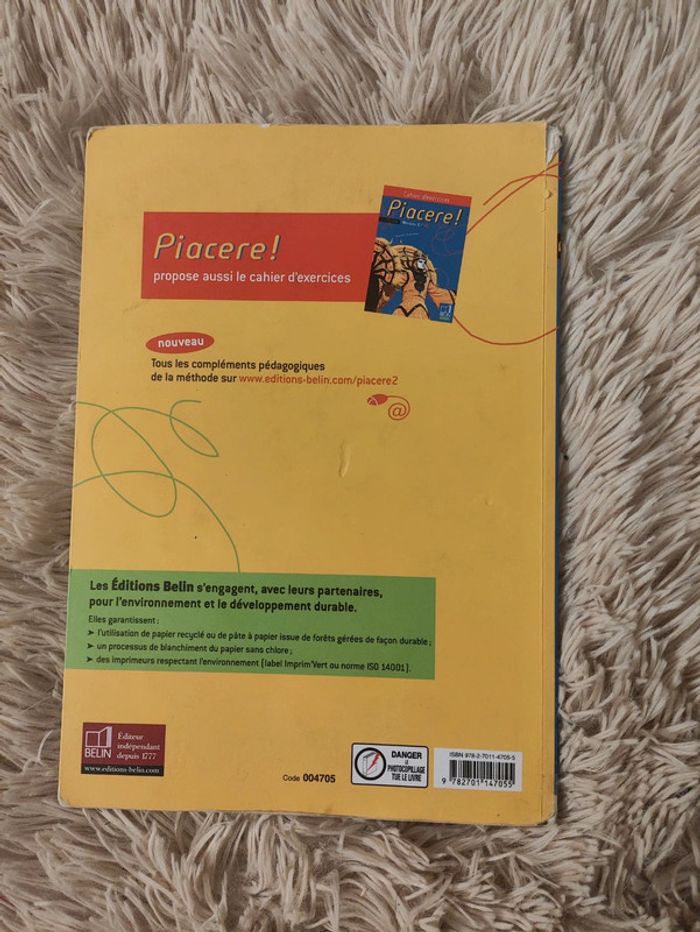 Piacere! Niveau 2 / A2 - photo numéro 2