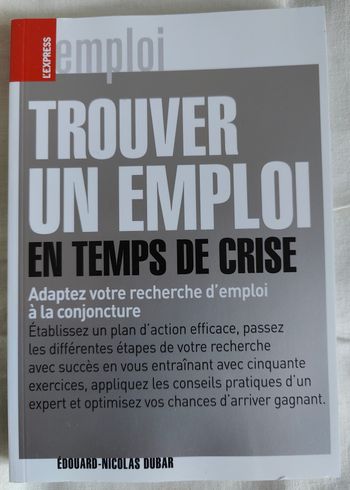 Livre "Trouver un emploi en temps de crise"