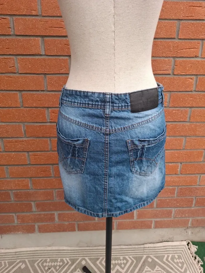 Jupe en jean T38 - photo numéro 3