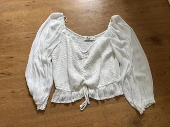 Chemisier hollister blanc
