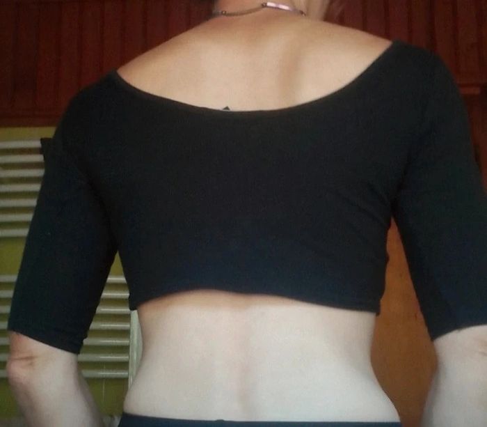 T-shirt femme noir Crop top Jennyfer - photo numéro 7