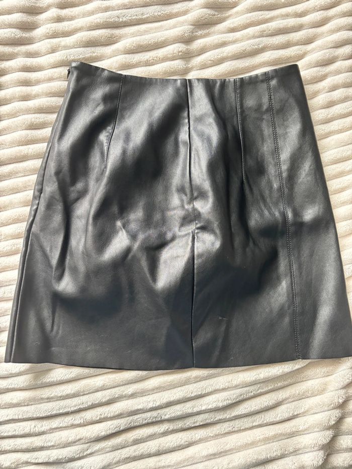 Jupe simili cuir