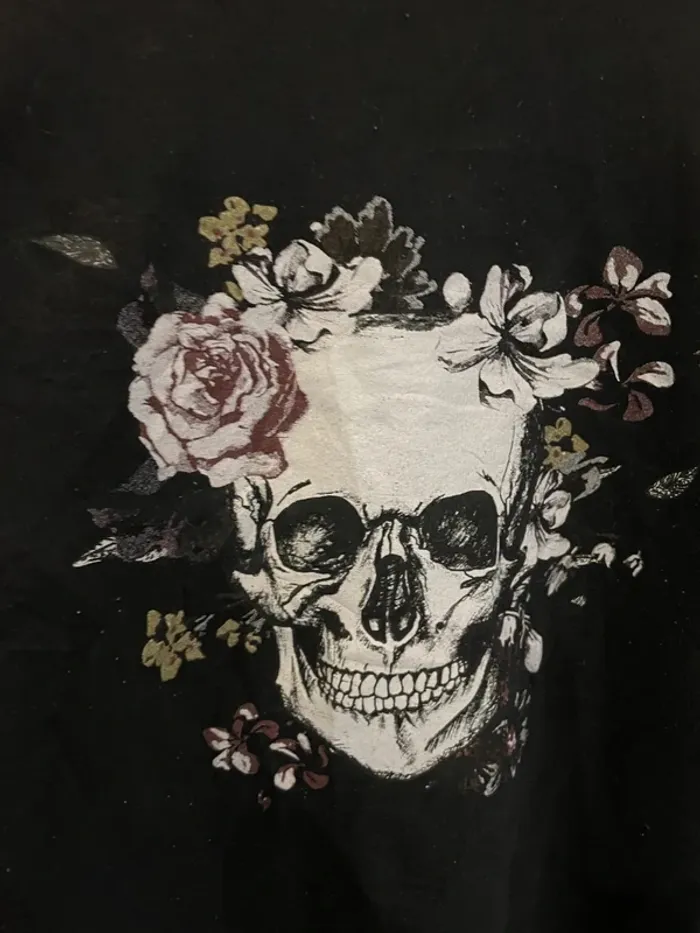 Skull crewneck back oversize L womens - photo numéro 2