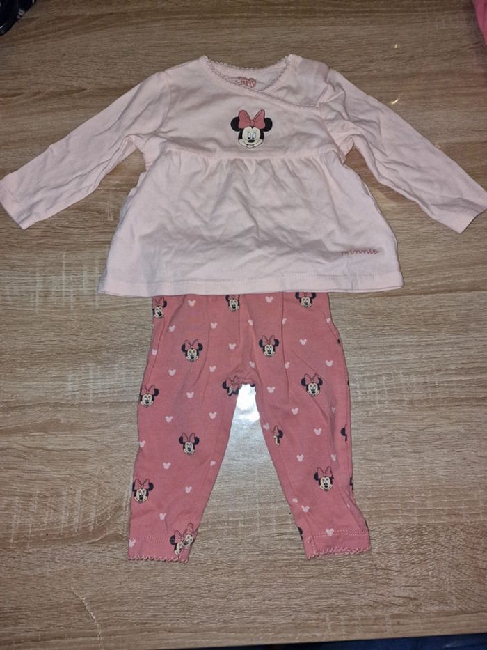 Ensemble minnie 6 mois