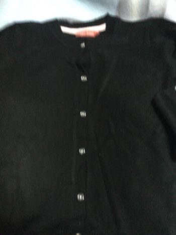 gilet noir tissaia 6 ans tbe