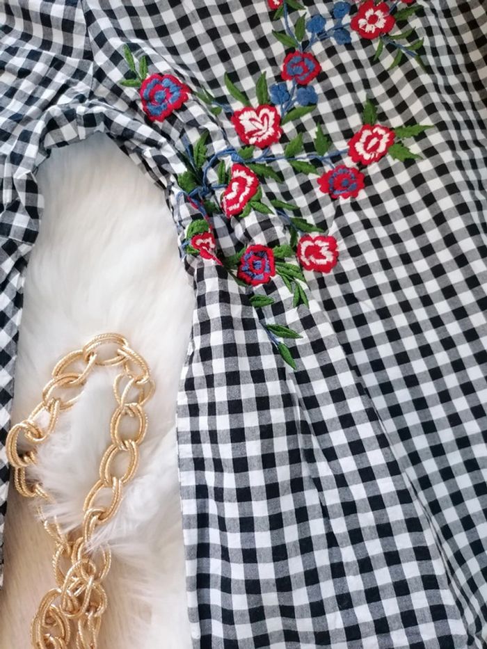 Jolie blouse Vintage taille S - photo numéro 2