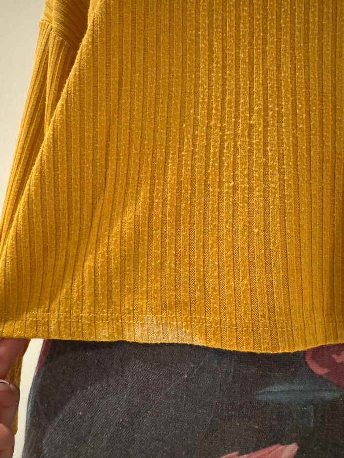 Pull moutarde - Stradivarius - photo numéro 6