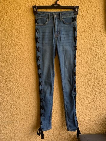Jean slim à lacets Divided taille petit 34