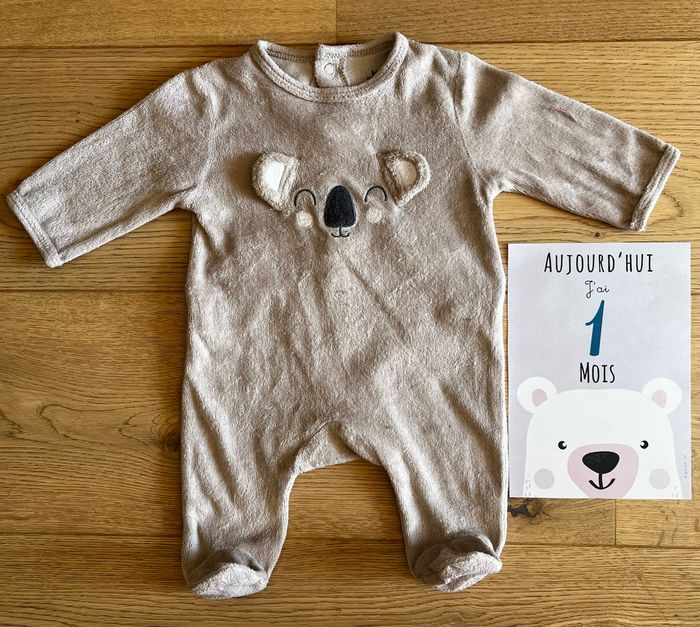 Lot pyjamas 1 mois - photo numéro 2