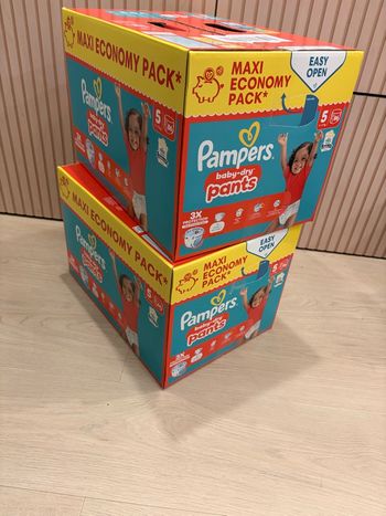 2 boite de Couches pampers pants 5