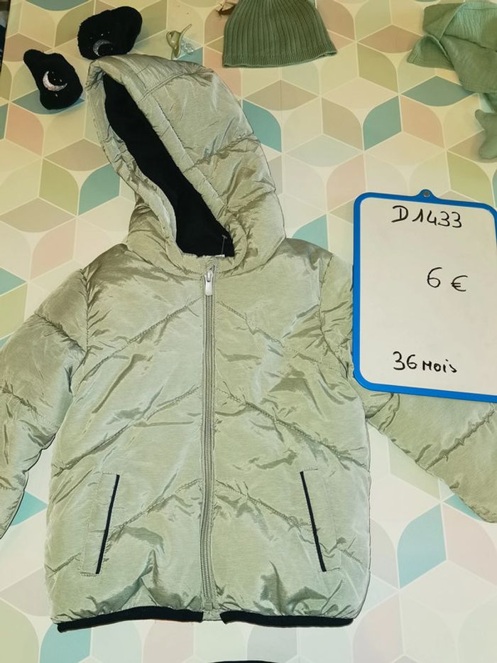 D1433 - blouson garçon 36 mois