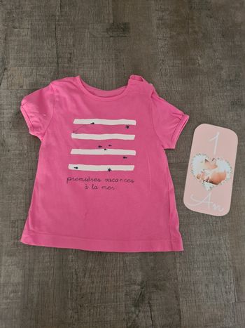 Tee shirt 12 mois