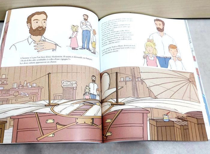 🌺 Livre (école des loisirs) : Lilienthal le fou volant - photo numéro 3