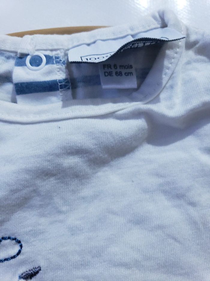 Pyjama été coton bébé garçon 6 mois Linvosges - photo numéro 3