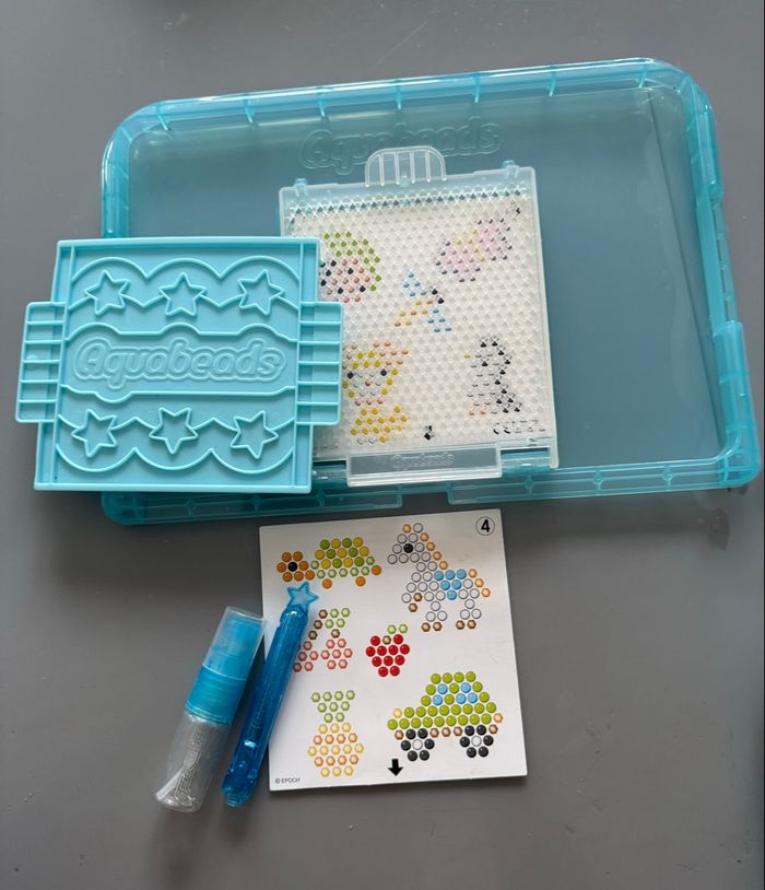 Coffret Initiation Aquabeads avec perles qui collent à l’eau - photo numéro 8