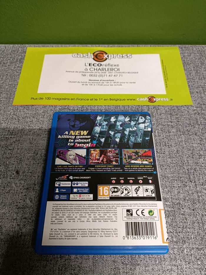 Jeu PS VITA : Dangan Ronpa VS Killing Harmony - photo numéro 2