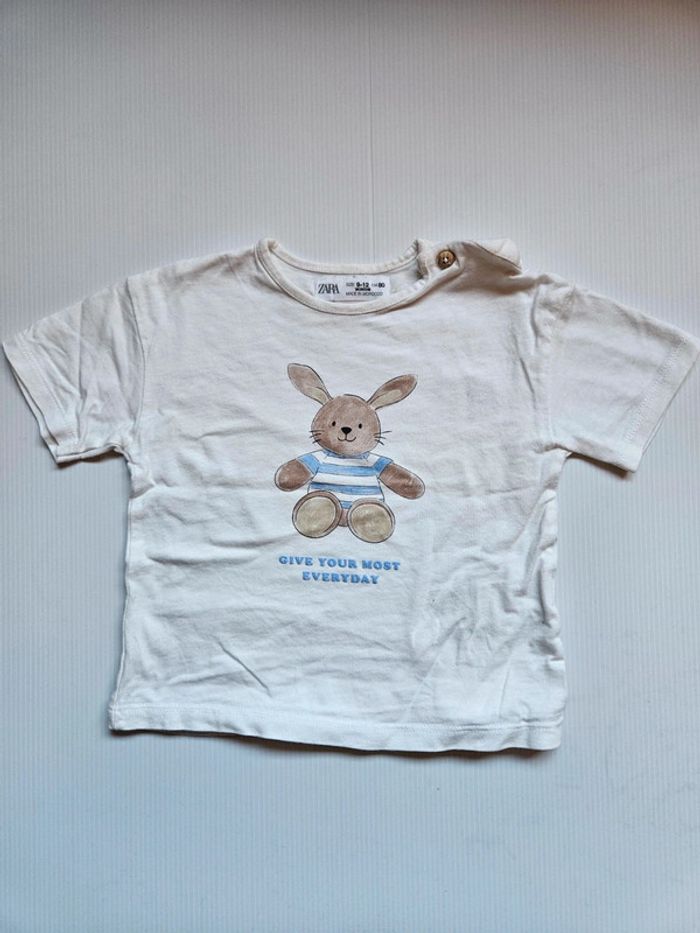 Tee shirt zara collection lapin