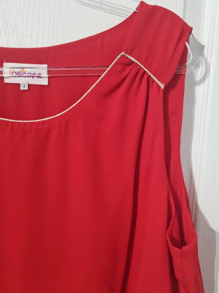 Robe fluide rouge toscane - photo numéro 7