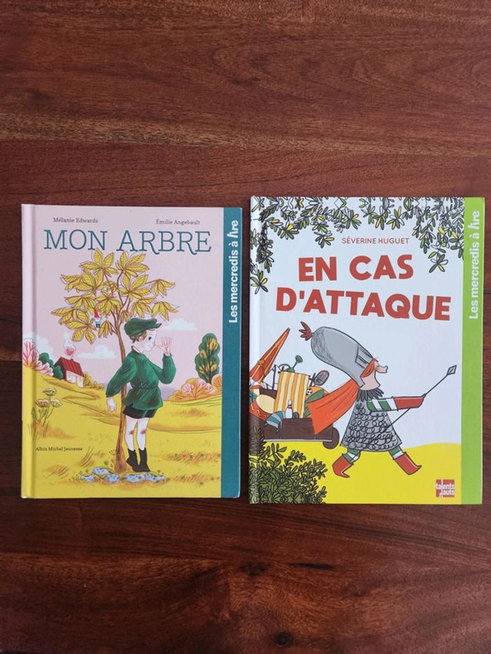 Lot x2 livres Mercredi à lire McDonald's