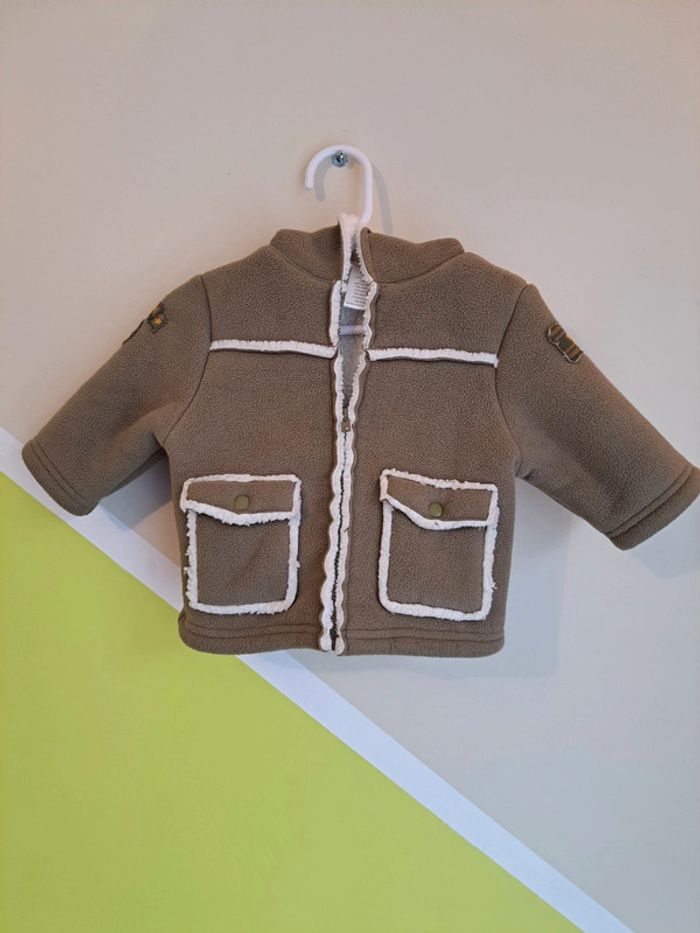 Blouson polaire 6/12 mois