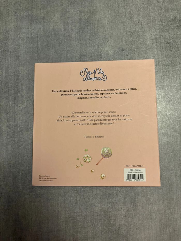 Livre mes petits albums, la petite souris et la dent - photo numéro 3