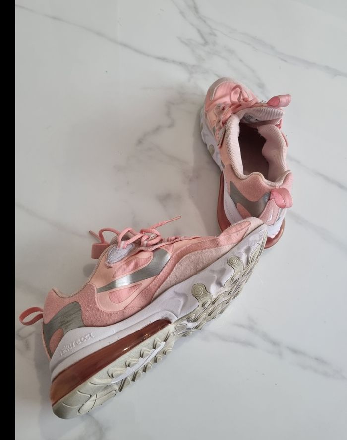 basket Nike react 270 rose corail taille 36.5 - photo numéro 4