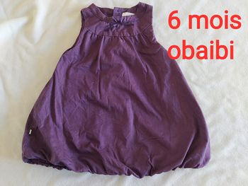 Robe 6 mois obaibi
