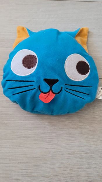 Peluche chat Anti stress et grelot