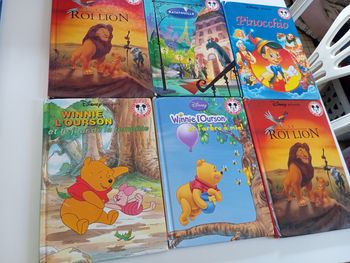 Livre Disney lot de 6 +1 offert