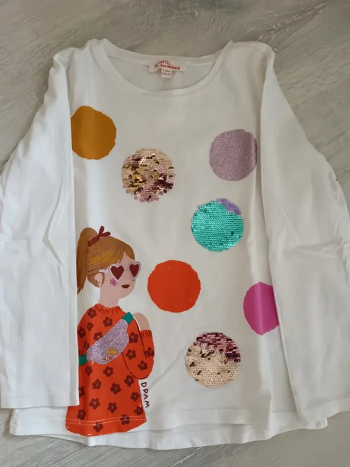 Lot de 4 t shirts manches longues - photo numéro 5