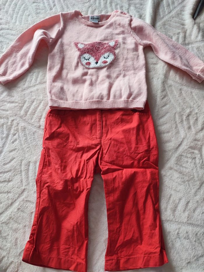 Ensemble 6 mois fille