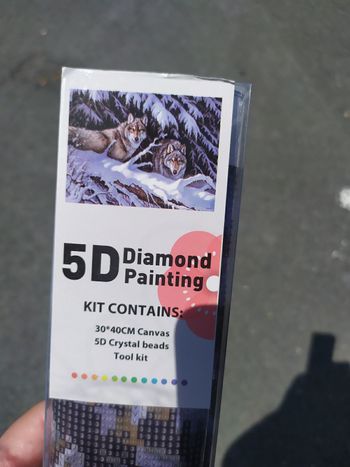 Diamond painting loup