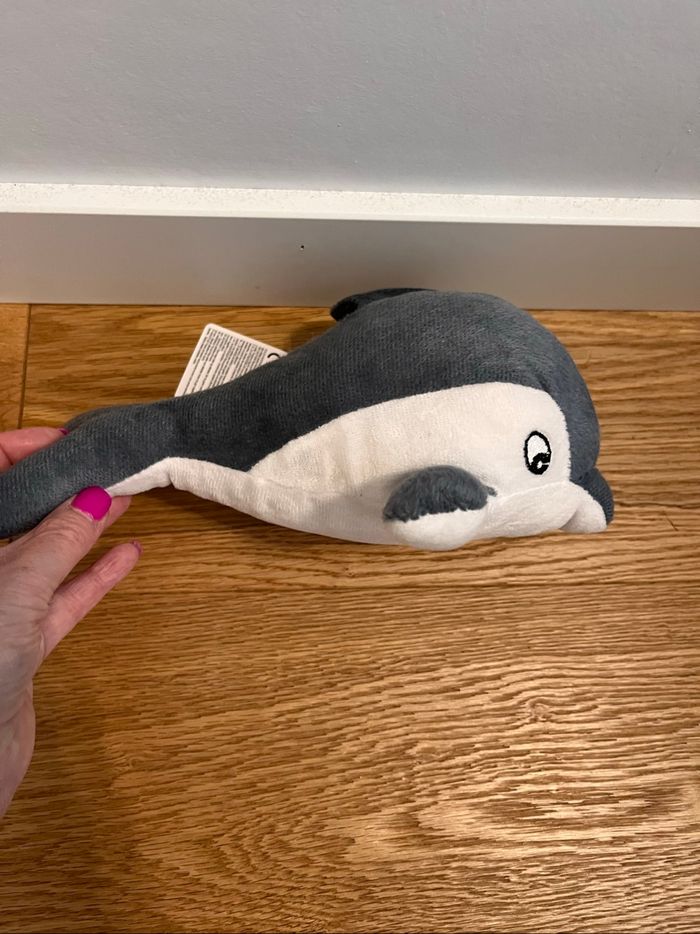 Peluche dauphin neuve K-toys