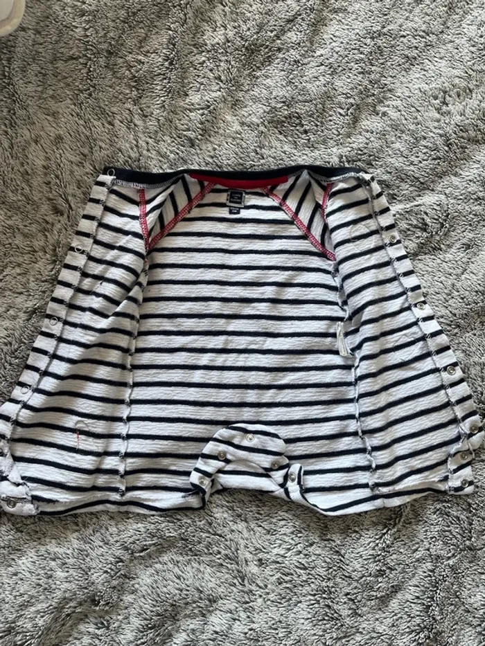 Combinaison combishort bebe terre de marins 3 mois - photo numéro 3