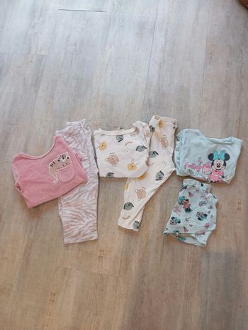 3 pyjamas 2 ans