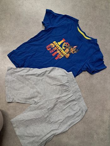pyjama short garcon 10 ans paw patrol