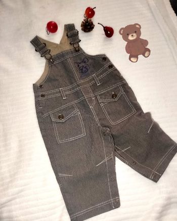 P'tit Bisou Aubert salopette garçon 6 mois