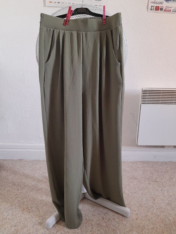 Pantalon femme élastiqué taille S - photo numéro 2