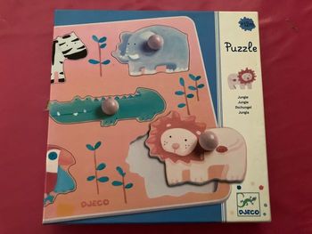 Puzzle encastrement la jungle djeco