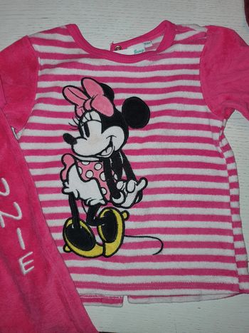 Pyjama deux pieces minnie 24 mois