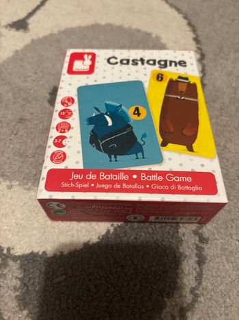 Jeu Janod neuf Castagne 